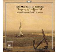 Mendelssohn – Concertos pour deux pianos n°1 et n°2 (Genova, Dimitrov, Schirmer) – CD