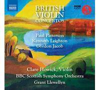 Paul Patterson – Concertos britanniques pour violon – CD – NAXOS