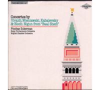 Concertos By Vivaldi, Wieniawski, Kabalevsky & Bloch