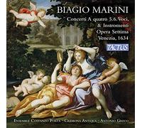 Marini / Opera Settima – Concertos de Chambre pour Voix et Instruments – CD – 2 disques (Tactus)