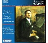 Concertos For Violin & Piano/Suite Hongroise [French Import] by Reynaldo Hahn [Music CD]