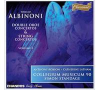 Concertos Pour 2 Hautbois, Concertos Pour Orch. A Cordes Vol. 1 Robson