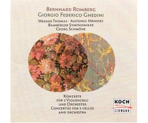 Concertos Pour 2 Violoncelles Thomas & Meneses, Violoncelles