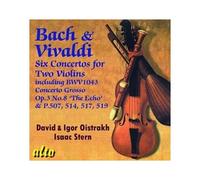 Alto – Concertos pour 2 violons – CD