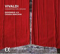 Concertos pour 4 Violons – Alpha – CD
