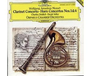Concertos Pour Clarinette, Concertos Pour Cor Nos. 1 & 4 Neidich; Jolley; Orch. De Chambre Orpheus