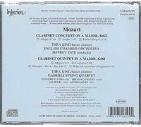 Concertos Pour Clarinette, Quintette Pour Clarinette Et Cordes