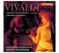 Concertos Pour Cordes Vol. 1 : 12 Conc. "De Paris" - Simon Standage, Violon & Dir. Collegium Musicum 90