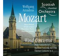 NAXOS – Concertos pour flûte K.313, basson K.191 et clarinette K.622