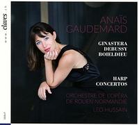 Anaïs Gaudemard joue Ginastera, Debussy et Boieldieu : Concertos pour harpe