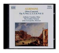 Tomaso Albinoni – Concertos pour hautbois Op. 7 & Op. 9 Vol. 1 – CD – NAXOS