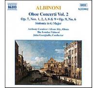 Albinoni, T. - Concerti pour hautbois Op.7 & 9 Vol.2