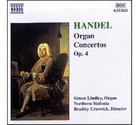 Concertos Pour Orgue Op. 4 Nos. 1 À 6 Lindley, Orgue