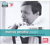 Mozart – Concertos pour piano n° 20, 21, 23 et 27 – CD