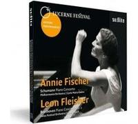 Annie Fischer - Annie Fischer plays Schumann: Piano Concerto, Op. 54 - Leon Fleisher plays Beethoven: Piano Concerto No. 2