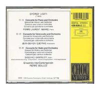 Concertos Pour Piano Et Orchestre, Concerto Pour Violon Et Orchestre