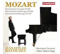 Concertos Pour Piano K.453 & 456. Divertimento K.137