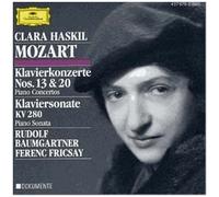 Wolfgang Amadeus Mozart (compositeur) – Concertos pour piano n°13 et 20 / Sonate K.280 / Variations