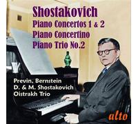 Concertos pour piano Numéro 1 et 2 Trio pour piano Numéro 2 CD