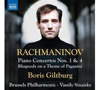 Concertos pour piano numéros 1 & 4 / Rhapsodie sur un thème de Paganini – CD – NAXOS