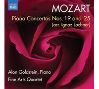 Wolfgang Amadeus Mozart – Concertos pour piano N° 19 et N° 25 (Arr. Ignaz Lachner) – CD – NAXOS