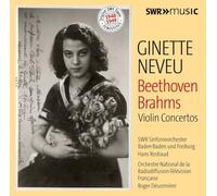 Ginette Neveu – Concertos pour violon (Beethoven / Brahms) – CD