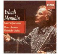 Concertos Pour Violon De Mozart, Beethoven, Brahms & Mendelssohn - Yehudi Menuhin Philharmonie De Berlin