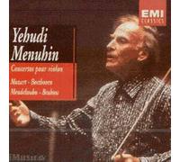 Concertos Pour Violon De Mozart, Beethoven, Brahms & Mendelssohn - Yehudi Menuhin Philharmonie De Berlin