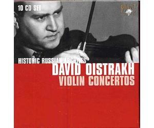 Concertos Pour Violon Et Orchestre De Mendelssohn, Dvorak, Chostakovitch, Lalo, Bruch, Kabalevski, Taneiev, Tchaïkovski, Prokofiev, Sibelius, Bartok, Szymanowski, Hindemith, Glazounov...