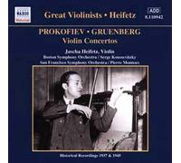 Concertos Pour Violon No. 2 De Prokofiev & De Gruenberg Heifetz, Violon