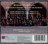 Concertos Pour Violon No. 22 Et 24