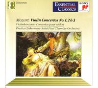 Concertos Pour Violon Nos. 1, 2 & 3 Pinchas Zukerman, Violon & Dir. St Paul Chamber Orch.