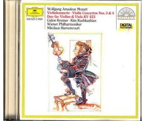 Concertos Pour Violon Nos. 3 & 4 Kremer, Violon; Philharmonie De Vienne;