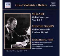 Concertos Pour Violon Nos. 4 Et 5 + Mendelssohn
