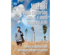 NAXOS – Concertos pour violon N°3, N°4 et N°5 – Adagio en mi majeur, K.261