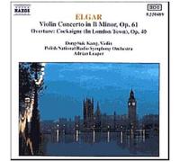 Elgar - Concerto pour violon / Ouverture Cockaigne - CD - NAXOS