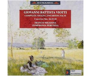Concertos Pour Violon Vol. 8 Mezzena, Violon & Dir. Symphonia Perusina