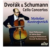 Rostropovitch, Boult, Rozhdestvensky – Dvorák, Schumann : Concertos pour violoncelle – Alto