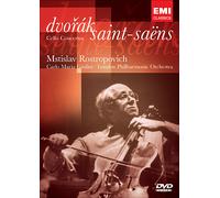Dvorak - Saint-Saëns : Concertos pour violoncelle / Rostropovitch, Giulini