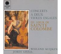 Concerts à deux violes esgales du sieur de Sainte-Colombe