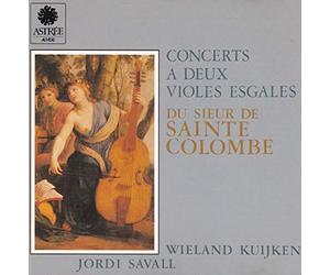Concerts à deux violes esgales du sieur de Sainte-Colombe