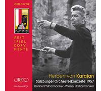 Concerts d Orchestre de Salzbourg 1957