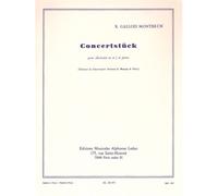 Concertstück For Clarinet And Piano / Book