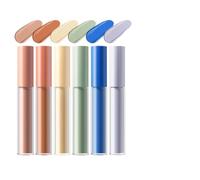 Concesseur Undereye, sous le correcteur des yeux,Correcteur de couleur 6x Corrector - Stick de contour de surligneur hydratant léger pour le visage ennui