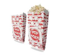 Concession Essentials Lot de 500 sacs à popcorn en papier imprimé 28 g