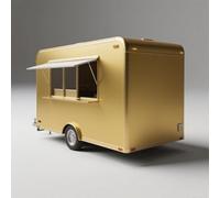 Concession Food Truck - Remorque de cuisine mobile, chariot d'affaires personnalisé pour hot-dog, café, taco, camions de nourriture et remorques à vendre