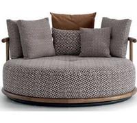 Concevoir un canapé pour le salon Moderne avec des meubles de luxe Siège rembourré Canapé rond - JVmoebel