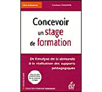 Concevoir un stage de formation - Corinne Chauvin - Esf - broché - Guide