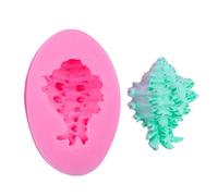 Conch Shell Silicone Mold for Resin Crafts, Non-Stick Epoxy Tray Mold for Crafting Art Projects, Jewelry Making, Oceans Theme Decor, Candle Holders, Soap Casting, 1 Piece