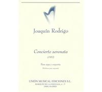 Concierto Serenata Para Arpa Y Orquesta / Conducteur De Poche